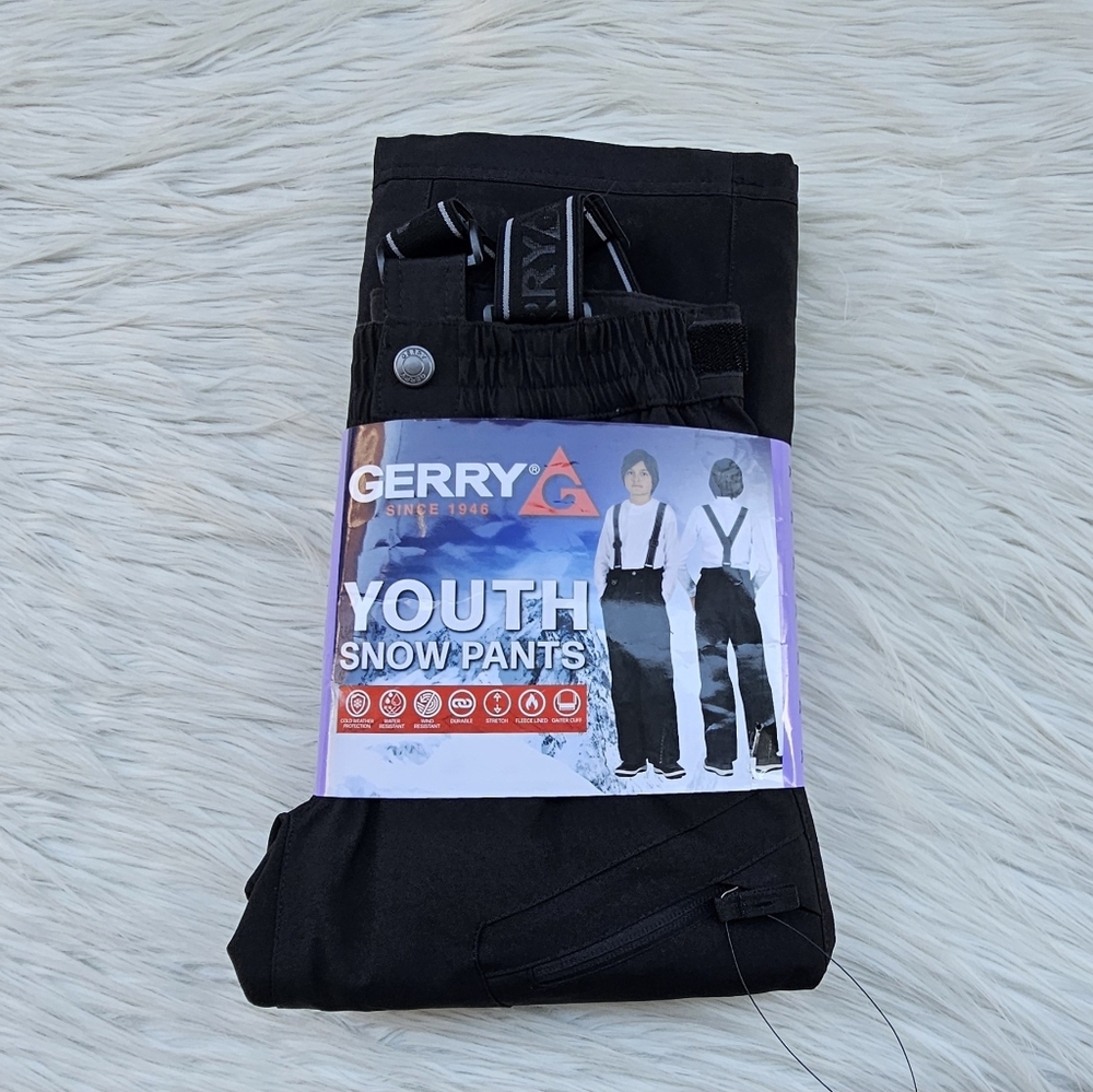 Gerry Performance Snow Pants with Removable Suspenders Ski Pants XS